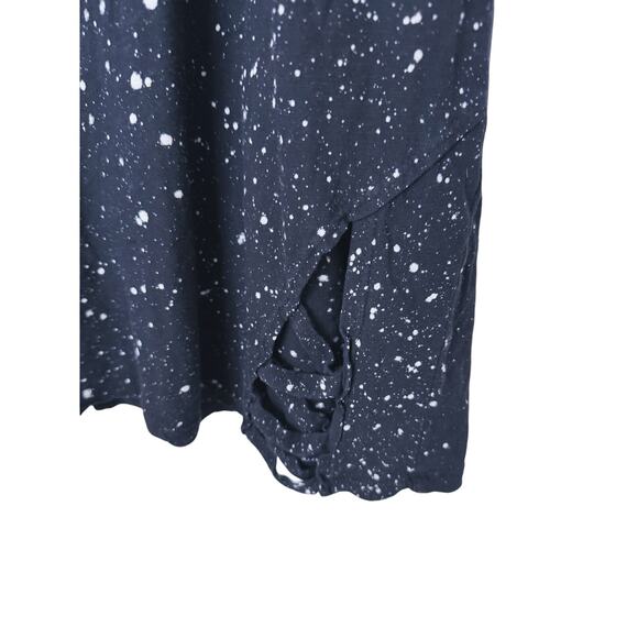 LNA Skater Punk Goth Black Paint Splatter Tank Dress XS Grunge Streetwear Edgy - Picture 5 of 7